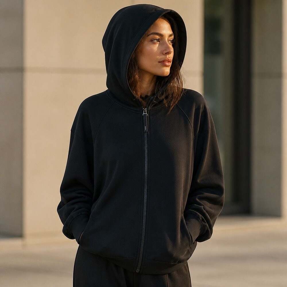 Athleta Oversized Full-Zip Hoodie
